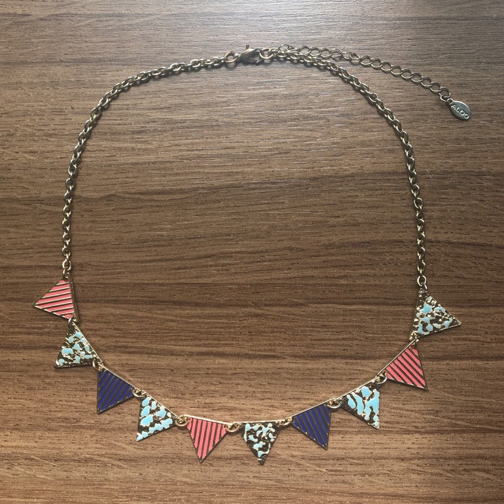 Aldo Fun Triangle Necklace